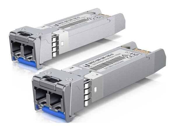Ubiquiti SFP Optical Module 10 Gbps Single-Mode, 2-Pack