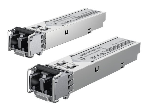 Ubiquiti SFP Optical Module Multi-Mode, 1Gbps, 2-pack