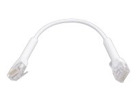 Ubiquiti UniFi Patchkabel Cat6 10cm weiss, 50er Pack
